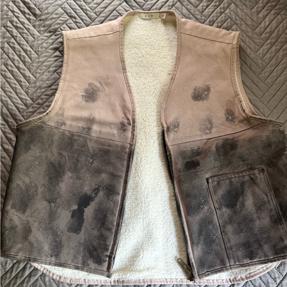 MNML Two-Tone Vest with Pocket